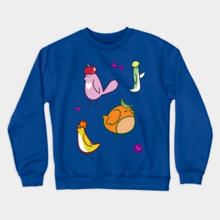 Fruit Birds Crewneck Sweatshirt